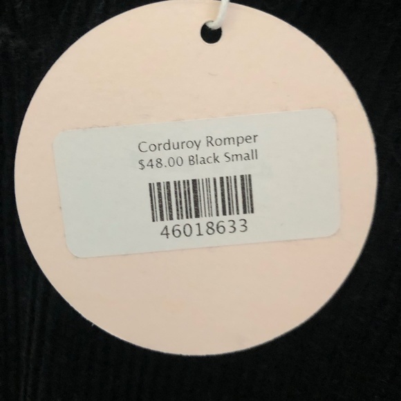 Corduroy Romper - Picture 3 of 3